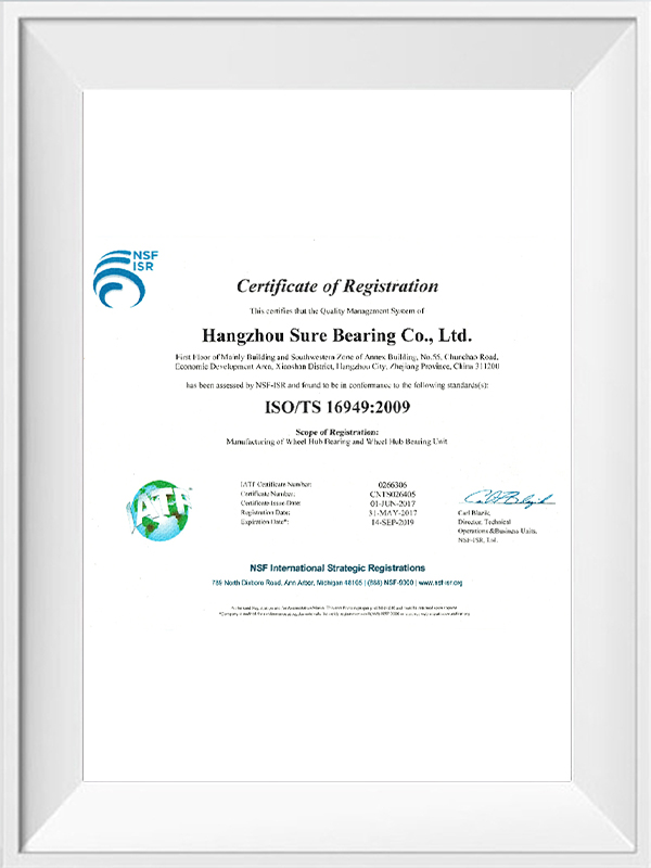 Certification